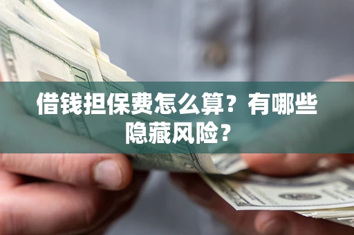 济南借钱担保费怎么算？有哪些隐藏风险？