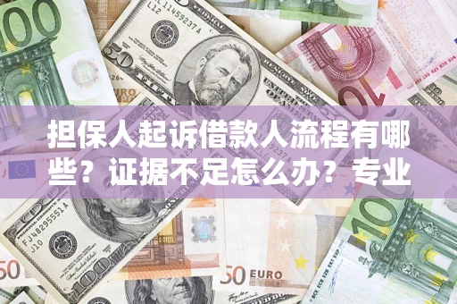 济南担保人起诉借款人流程有哪些？证据不足怎么办？专业律师解答