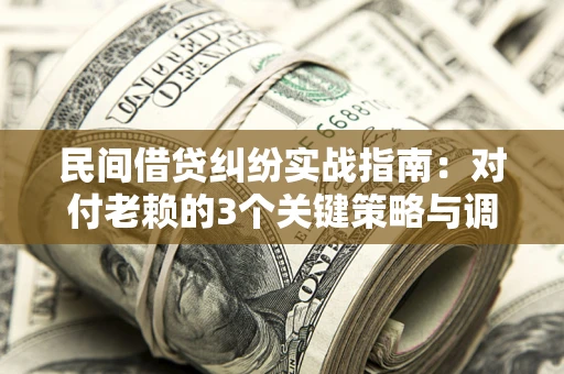 济南民间借贷纠纷实战指南：对付老赖的3个关键策略与调解盲区解析