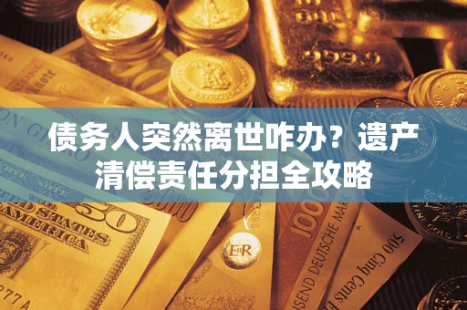 济南债务人突然离世咋办？遗产清偿责任分担全攻略