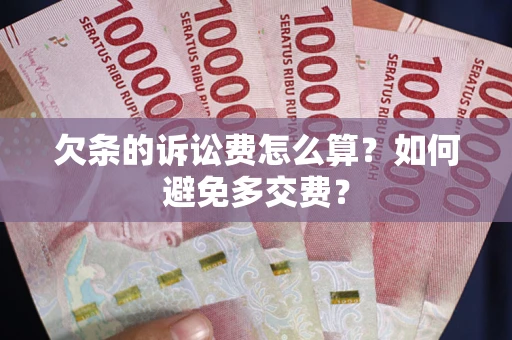 济南欠条的诉讼费怎么算？如何避免多交费？