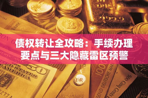 济南债权转让全攻略：手续办理要点与三大隐藏雷区预警
