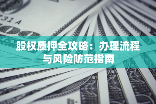 济南股权质押全攻略：办理流程与风险防范指南